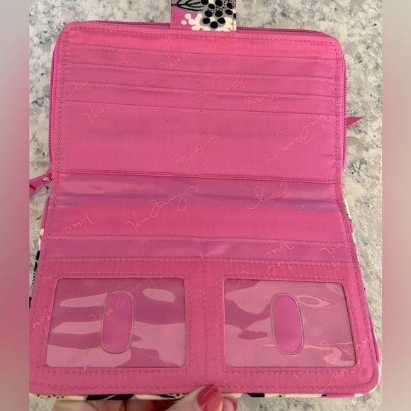 Vera Bradley Large Turn Lock Zip Around Wallet - Picture 6 of 6